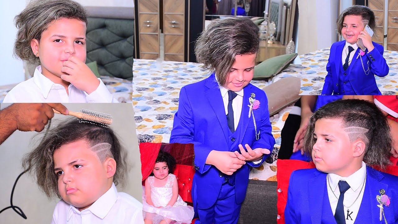 اصغر عريس في العالم الف مبروك  كضومي