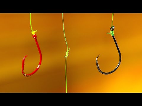 Snell Knot: Quick and Easy Way Of Snelling A Hook 