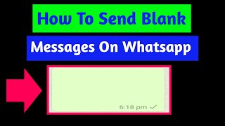 How to Send blank messages on whatsapp screenshot 5