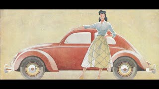 Karmann Ghia drive and the Origin of the Volkswagen Beetle