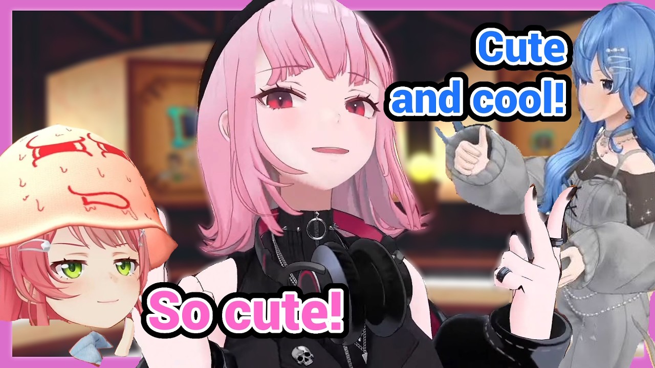 Miko and Suisei Couldn’t Stop Praising How Cute Calli’s New 3D Face Is!!!!