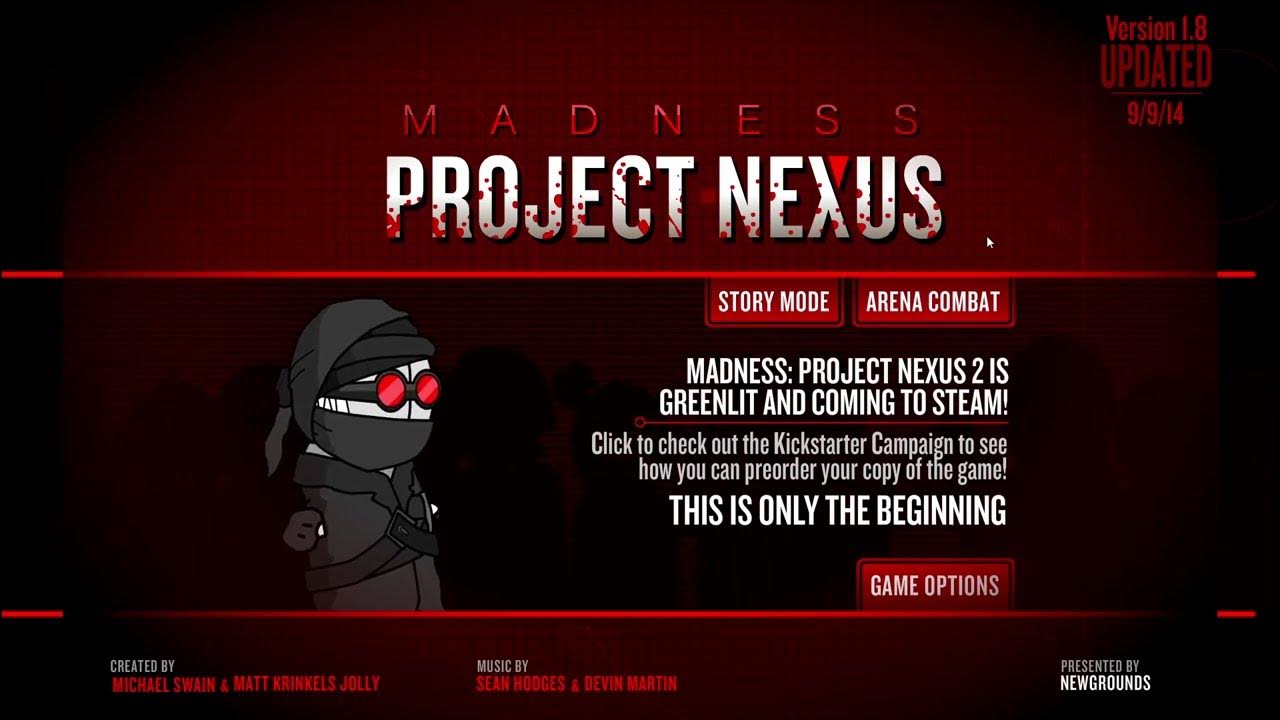 Madness combat 1. Nexus Core Madness Project Nexus. Madness Project Nexus 2 menu. Madness Project Nexus 1. Маднесс комбат Проджект Нексус 1.