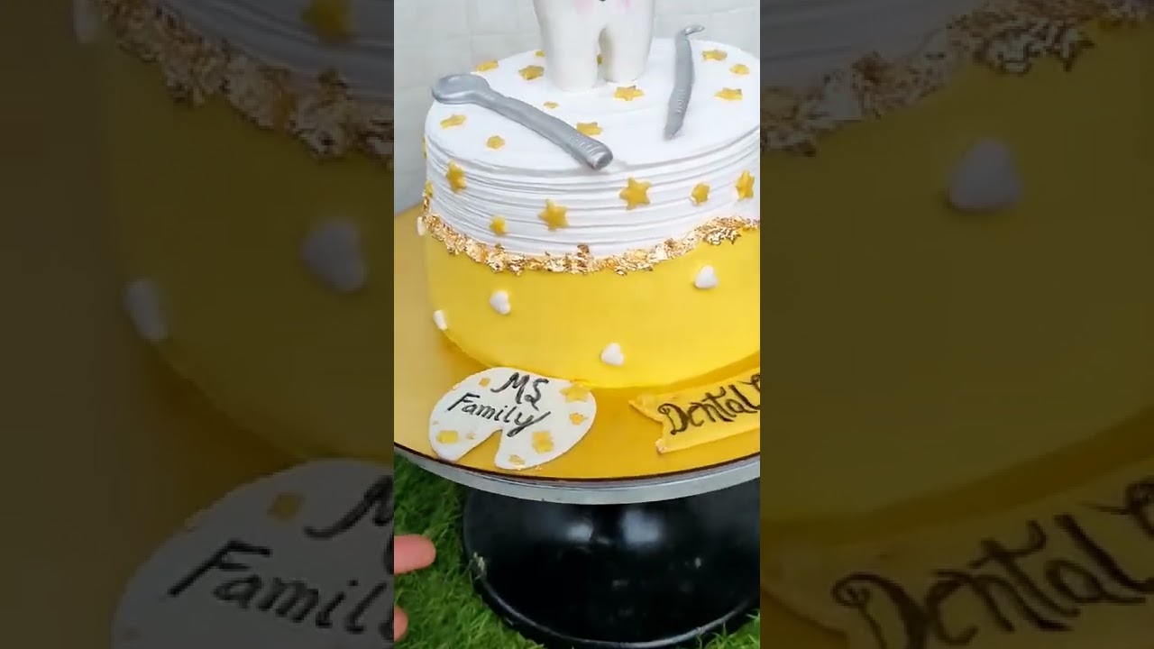 Dental Theme Cake Design by Mrs Home