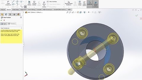 SolidWork| Brass & Linear Bush| Bush ForShaft| Counter| How To Create Bush IN SolidWork
