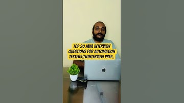💻⚡Top 20 Java Questions for Automation Testers | Java Quick Revision | Ajay Automates