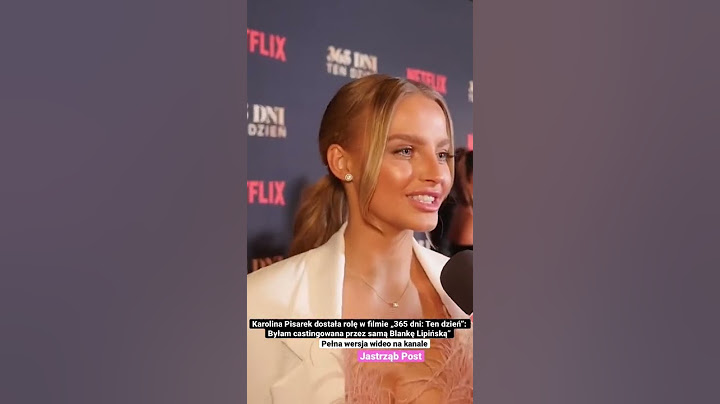 Karolina Pisarek dostała rolę w filmie „365 dni: Ten dzień”. Kogo zagrała?  #shorts