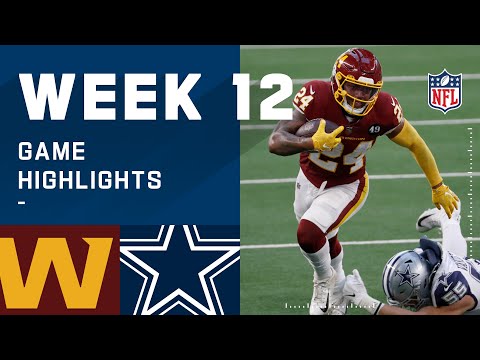 Washington Football Team vs. Cowboys Week 12 Highlights | NFL 2020