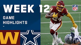 Washington Football Team vs. Cowboys Week 12 Highlights | NFL 2020