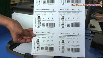 Generate barcode label with different font for all types of industries