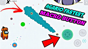 AGARIO FASTEST MACRO BUTTON TUTORIAL *ROOT*  + SERVER DESTRUCTION(AGAR.IO MOBILE)
