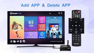 SuperBox S1Pro- Add  APP  &  Delete  APP
