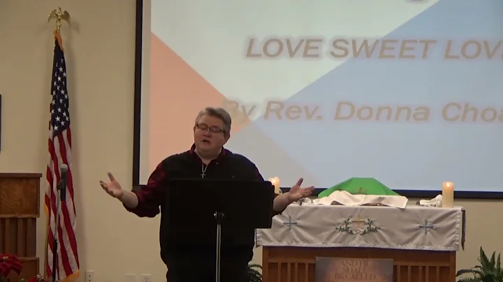 Message by Rev. Donna Choate, 01-30-2022