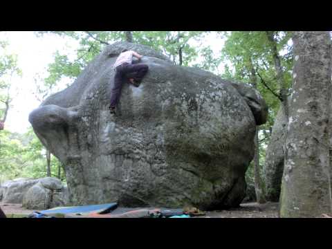 Beta Video for climb Le Trou Du Simon v3, Fontainebleau