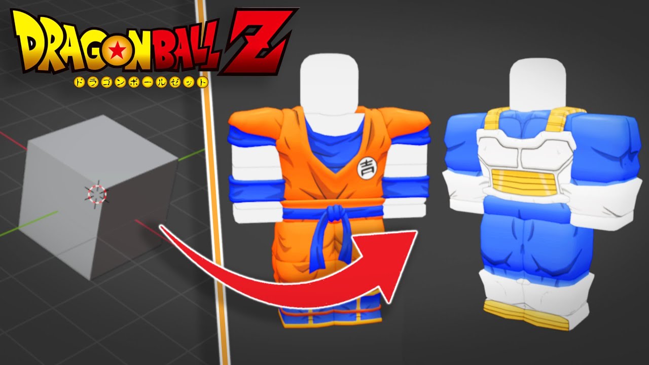 Making Goku and Vegeta in Roblox! (Dragon Ball Z) 