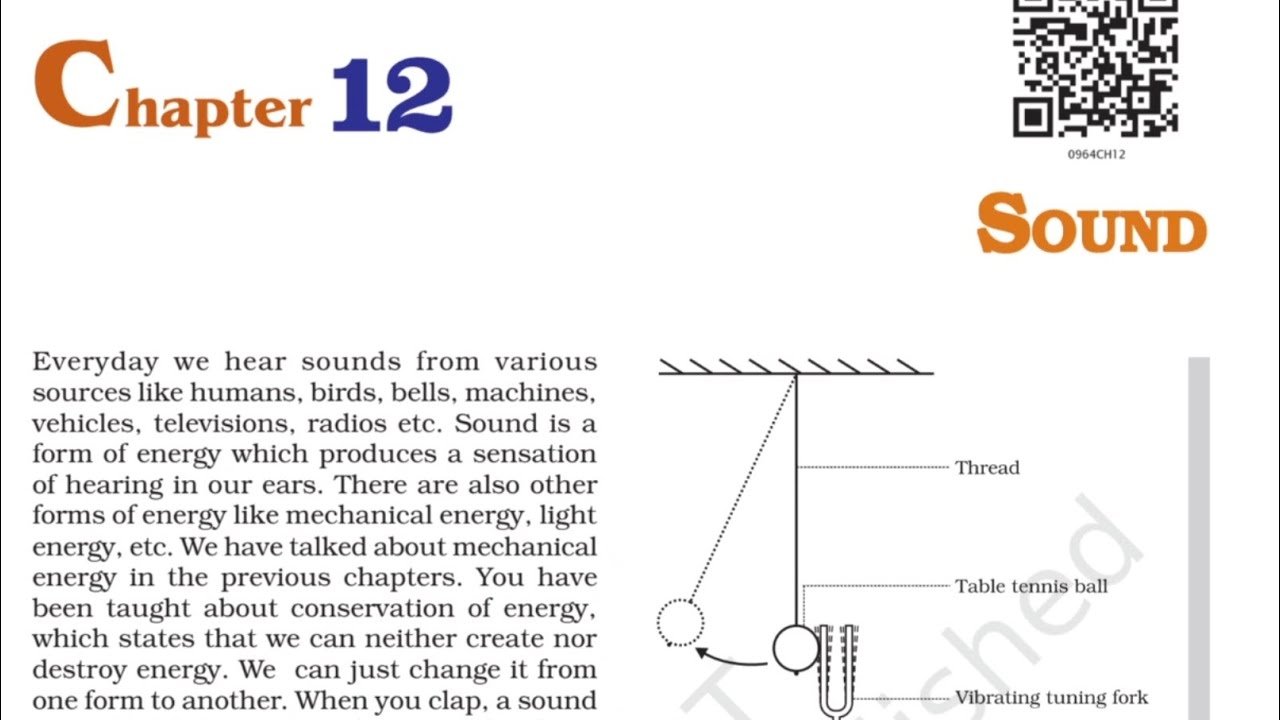 NCERT SCIENCE 9th | C-12 Sound