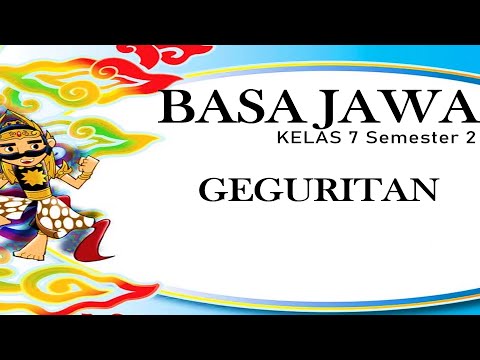 Materi 16: GEGURITAN Kelas 7 Bahasa Jawa