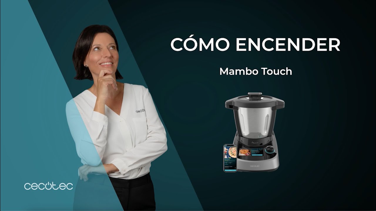 Cómo encender el robot de cocina Mambo Touch 
