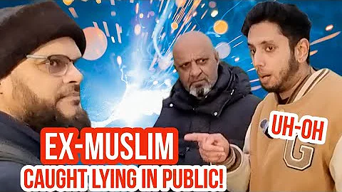 Ex-Muslim gets caught lying! Hashim & Abbas Vs Ex-Muslim | Speakers corner | Hyde Park