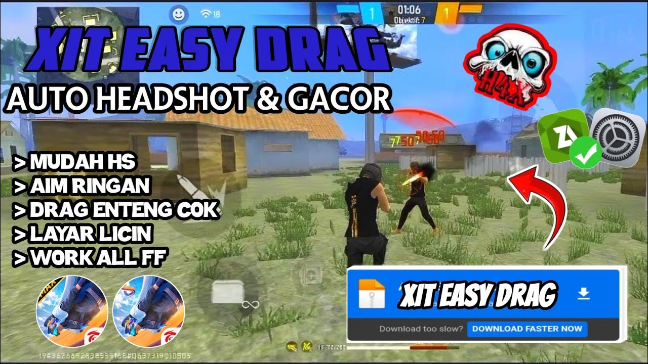 FILE XIT EASY DRAG V8|AIMLOCK 80% DRAG ENTENG & AUTO HEADSHOT⁉️#freefire #modmenufreefire #panelff FILE XIT EASY DRAG V8|AIMLOCK 80% DRAG ENTENG & AUTO HEADSHOT⁉️#freefire #modmenufreefire #panelff