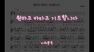 원하고 바라고 기도합니다. - ccm (Flute) by 마취플룻