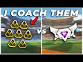 1 SSL vs 7 Golds but the Golds have a live coach: Who will win?
