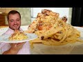 Паста КАРБОНАРА классический рецепт. Простое и вкусное блюдо. 4K.