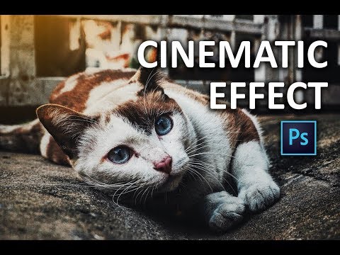 How to Apply Cinematic Color Grading to your Photos FAST - Photoshop Tutorial for Beginners