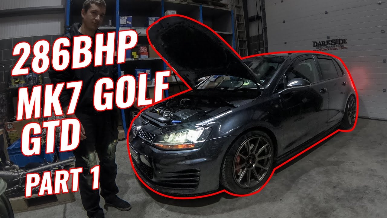 Tuning a VW Golf VII GTD with Eibach