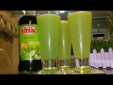 عصائر فريش  صوص النعناع مع عصير الليمون