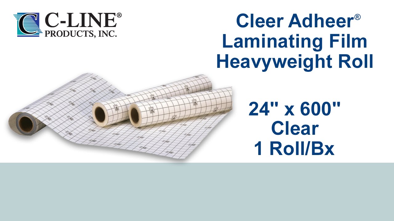 C-Line Products Heavyweight Cleer Adheer Laminating Sheets