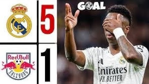 Real Madrid Dominates RB Salzburg UEFA Champions League 2025 Match Highlights #realmadrid