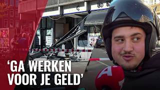 Thumbnail for Vluchtende plofkrakers gefilmd na explosie