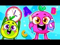 MORNING ROUTINE in Alphabetical Order || Best Educational Kids Stories by Pit &amp; Penny 🥑