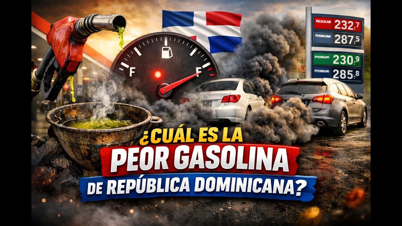 ESTOS SON LOS PEORES COMBUSTIBLES DE RD?
