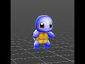 Squirtle's Idle Animation #nintendo #pokemon #blender #gaming #animation