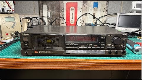 Restauratie van de Technics RS-B100 | Zeldzame Dolby B/C + DBX-speler met een controversieel ontwerp