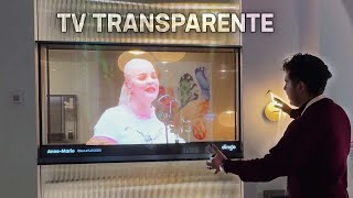 LG IMPRESIONA A TODOS con su TV Transparente: LG Signature OLED T