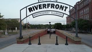 Downtown Montgomery Alabama Riverboat Downtown 4K