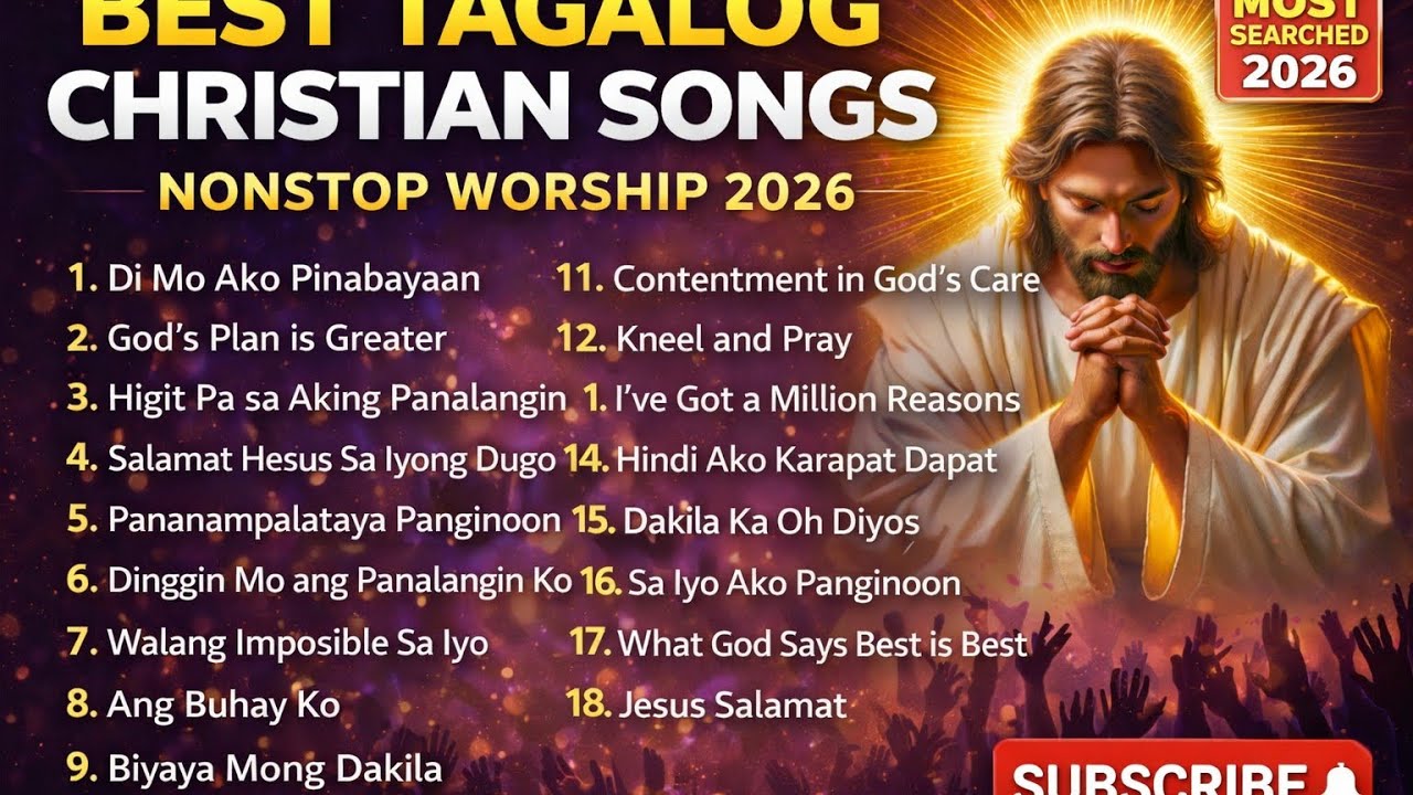 Tagalog Christian Music PH | Powerful Filipino Worship Songs for Prayer & Devotion