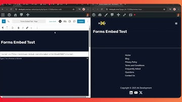 Integreer eenvoudig aangepaste formulieren in uw WordPress-website - Live demo