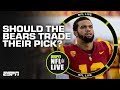 The Bears should LISTEN to calls for Caleb Williams! + Drake Maye OVER Jayden Daniels? 👀 | NFL Live