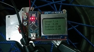 Arduino Bike Computer -- BYK 1.0