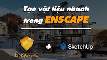 Hướng dẫn đặt vật liệu nhanh trong Enscape | Quick Material in Enscape | #enscape  Tutorials
