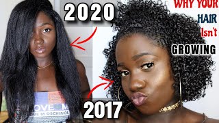 Why Your Natural Hair Isn't Growing|5 REASONS YOUR HAIR ISN'T GROWING! DO THIS FOR FAST HAIR GROWTH!