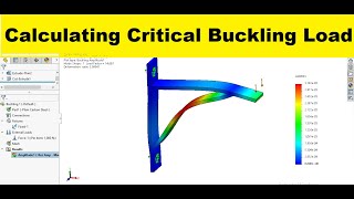 Solidworks simulation 111 :  Buckling analysis of a strut