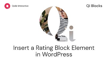 How to Add a Rating Using Qi Gutenberg Blocks in WordPress