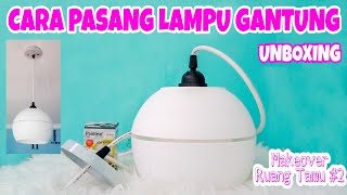 Lampu Hias Pipa Paralon Sederhana #semuapastibisa