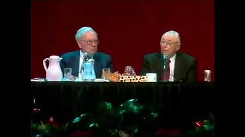 Warren Buffett & Charlie Munger: Discount rate and opportunity cost (2003)