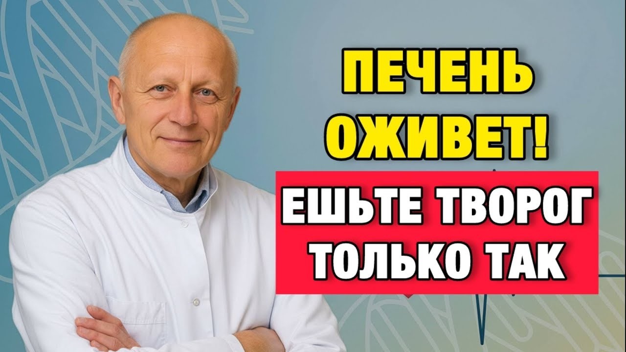 Творог против жира в печени_ старый врачебный приём, который работает