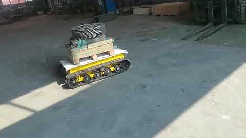 Loading Bear 200kg Crawler Track Undercarriage With Electric Motor